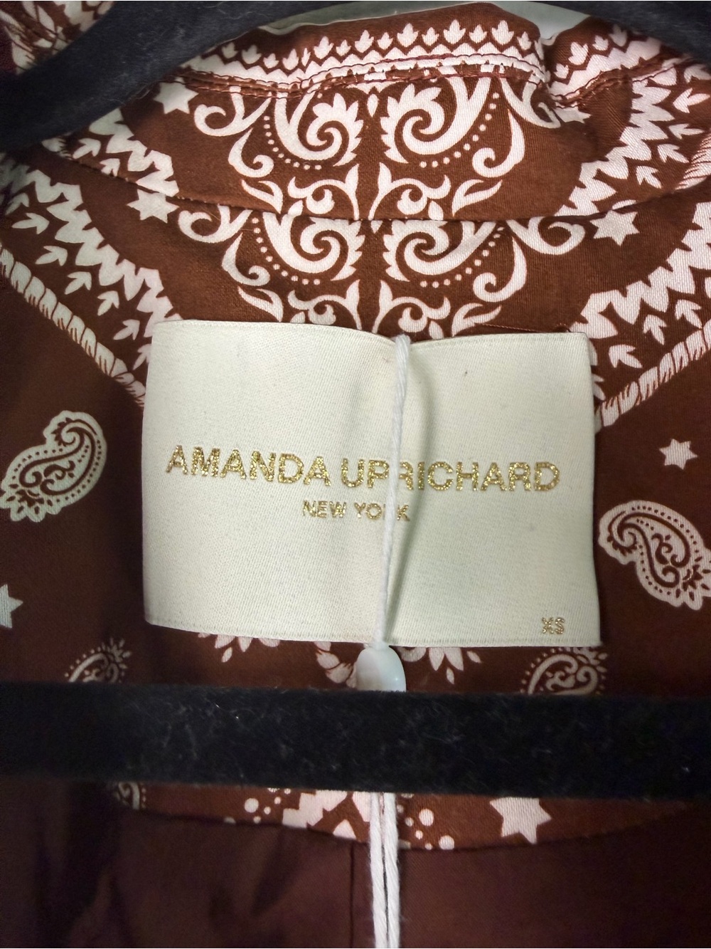 Amanda Uprichard Grady Blazer in Montana print NWT sz XS - Picture 5 of 8